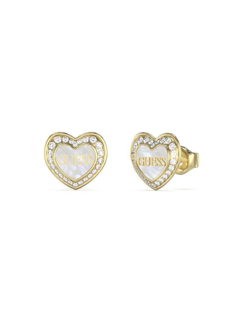 جيس 12mm mop and crystals studs
