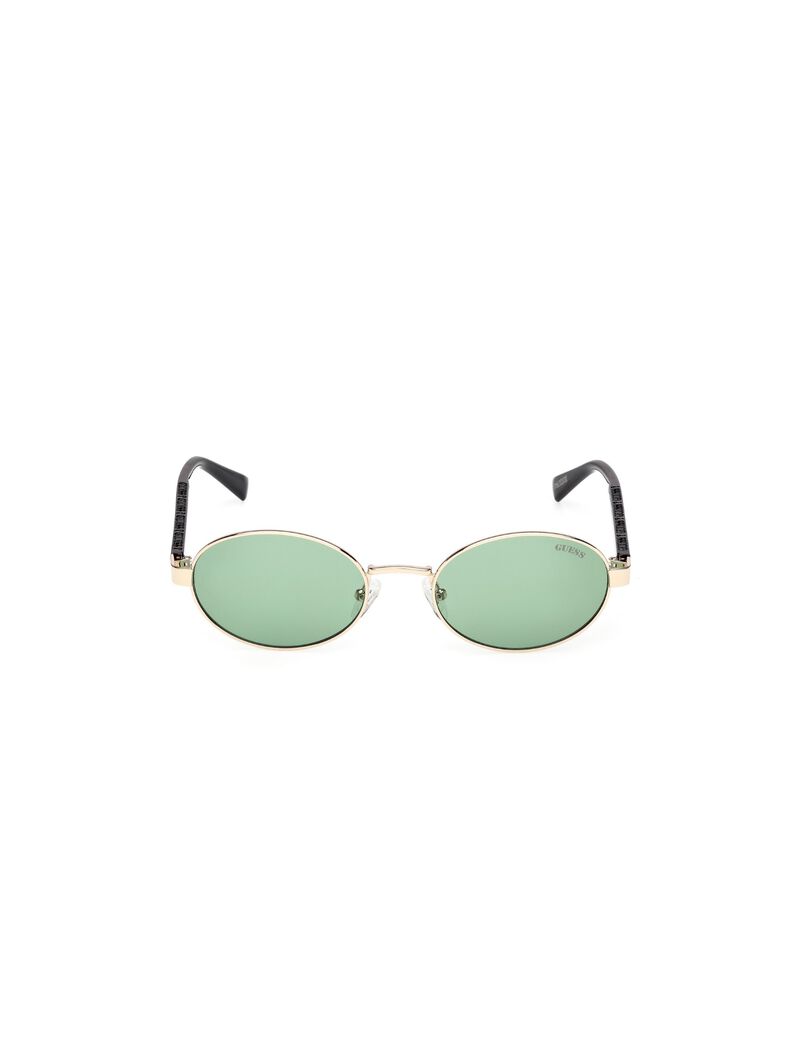Oval full rim sunglasses