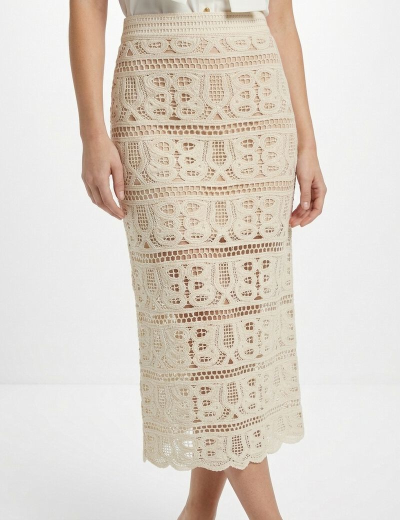 guess octavia long sweater skirt