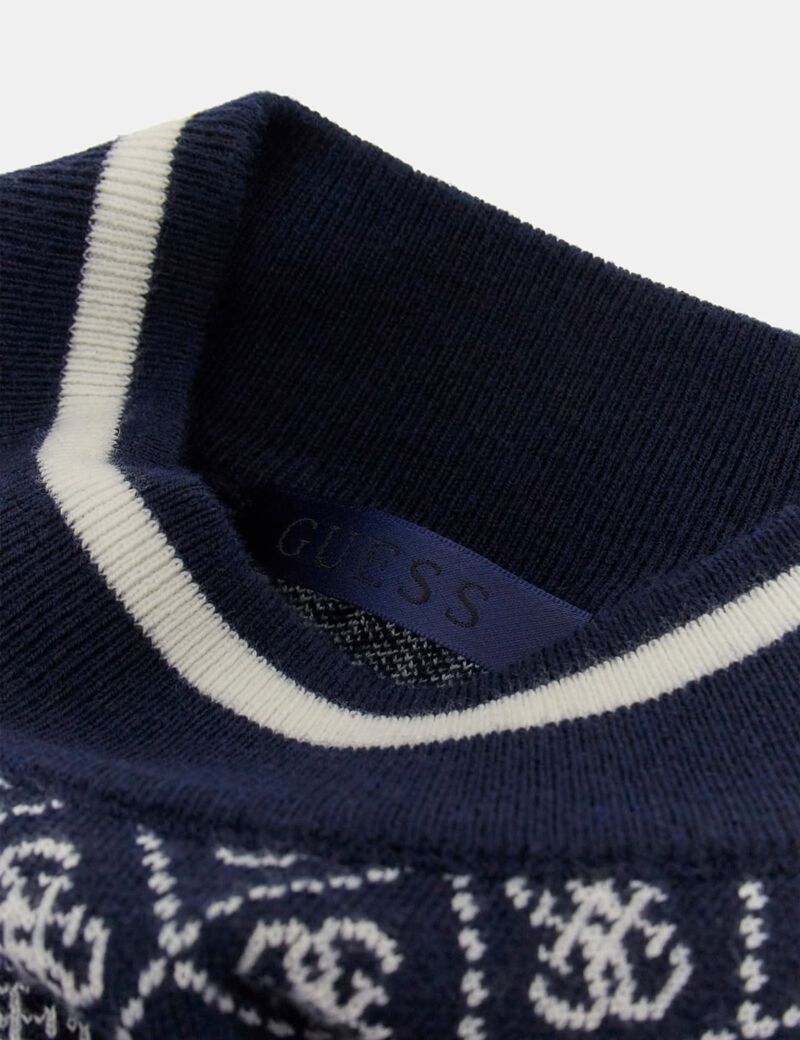 Wool-blend logo sweater