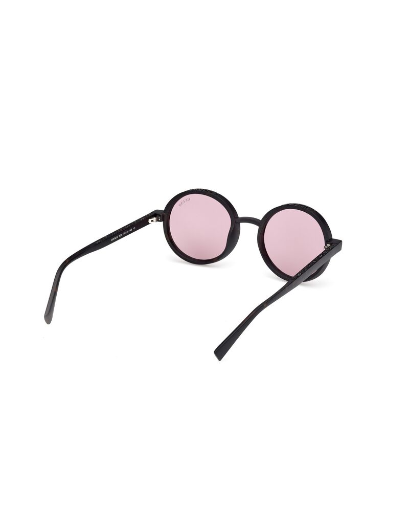 Round full rim sunglasses