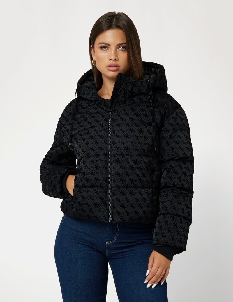4G logo puffer