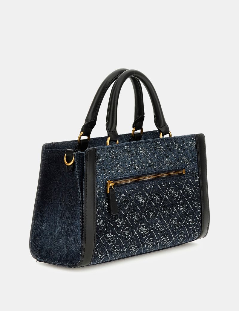 Dili 4G logo rhinestone handbag