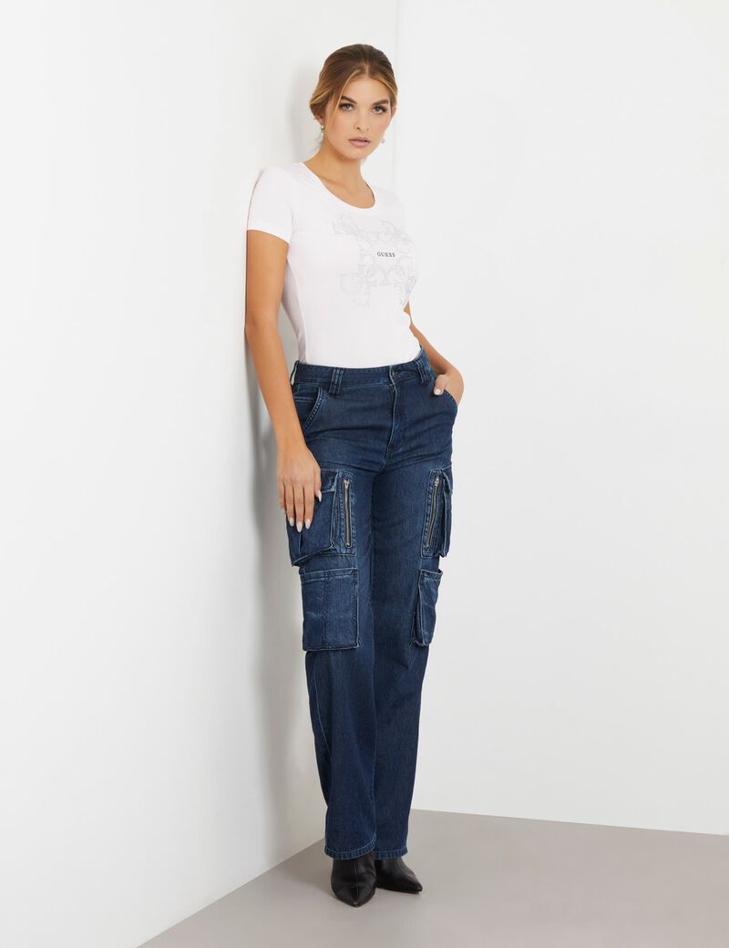 Front Logo Stretch T-Shirt
