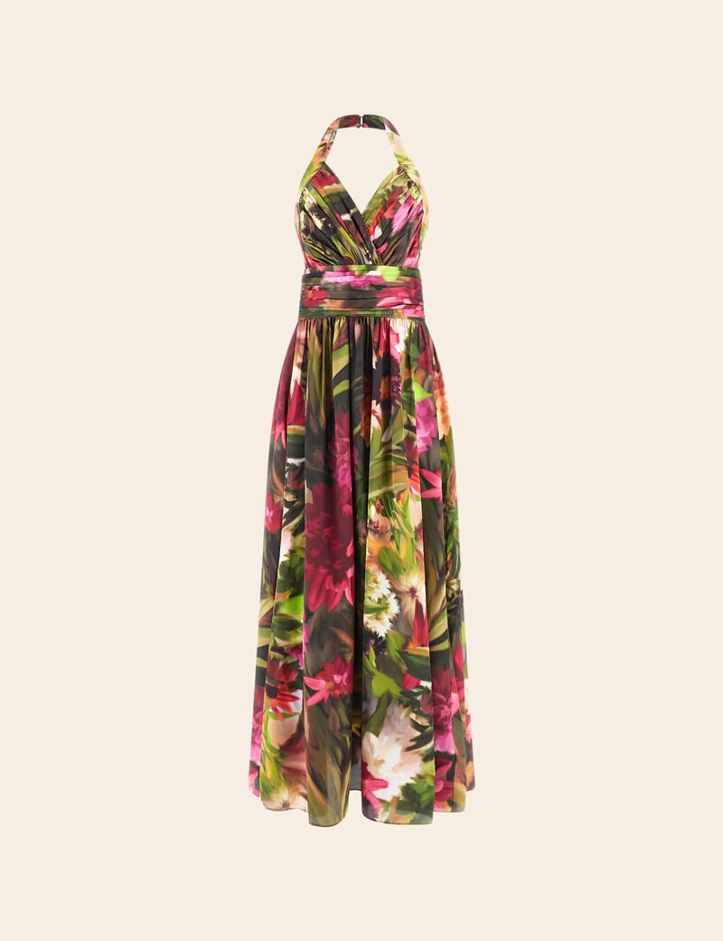 Marciano floral print long dress