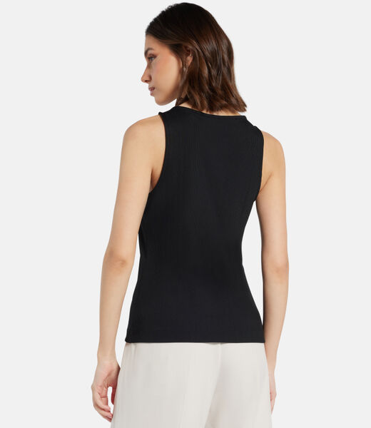 Front logo tank top