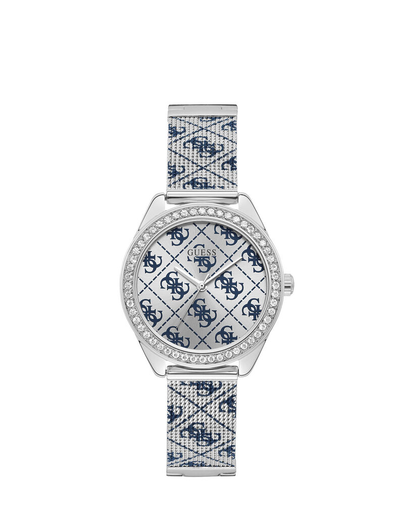 Silver Logo Watch