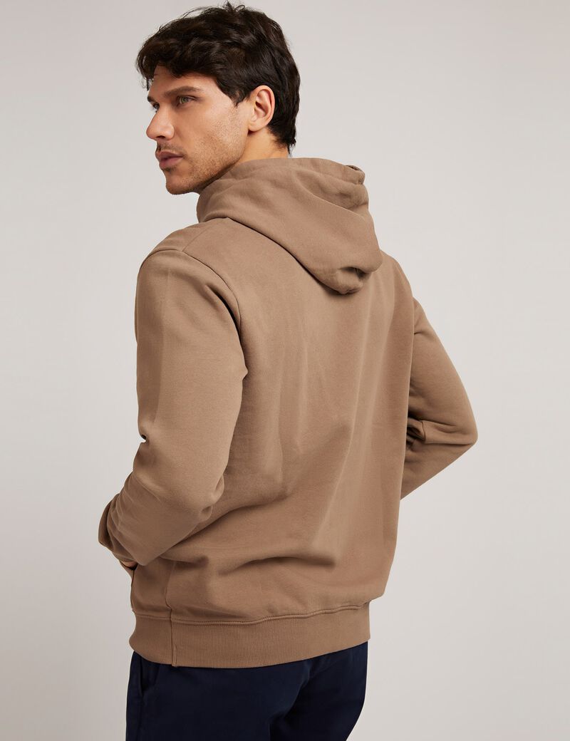 Front Print Hoodie Sweatshirt