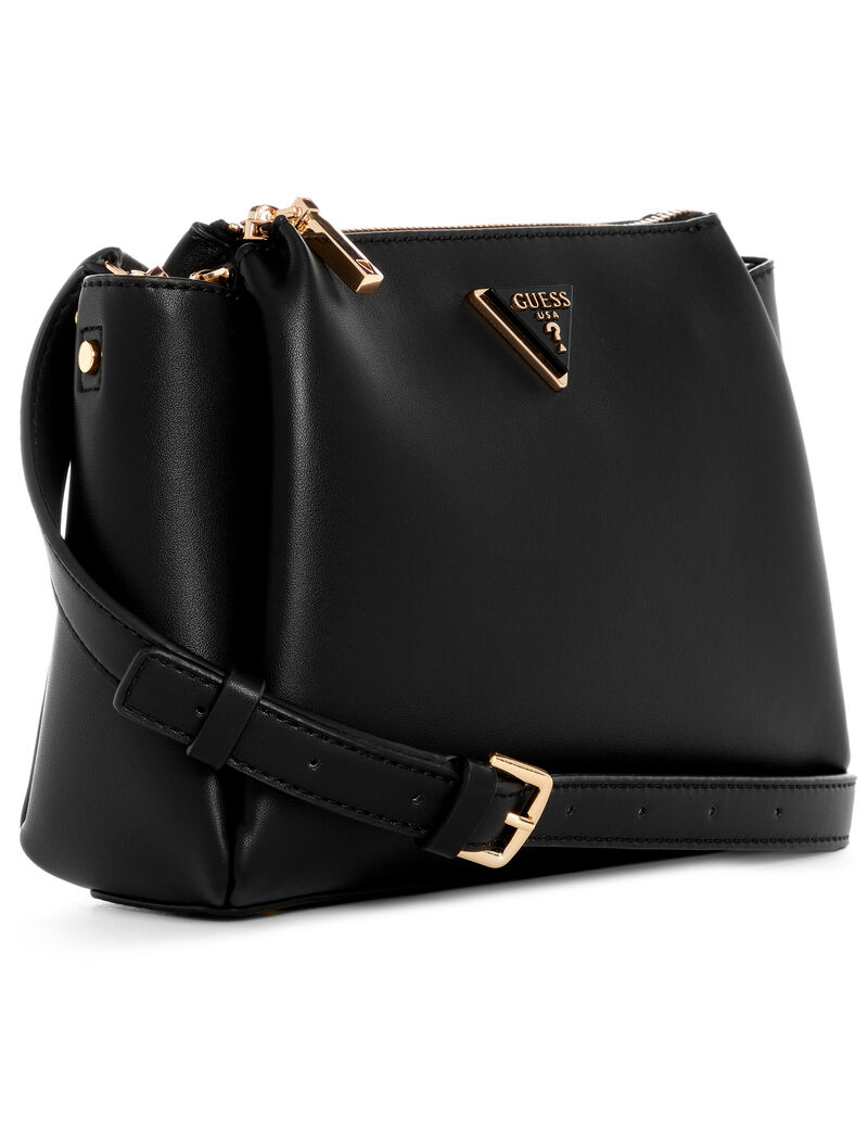 Iwona tri compartment top zip crossbody