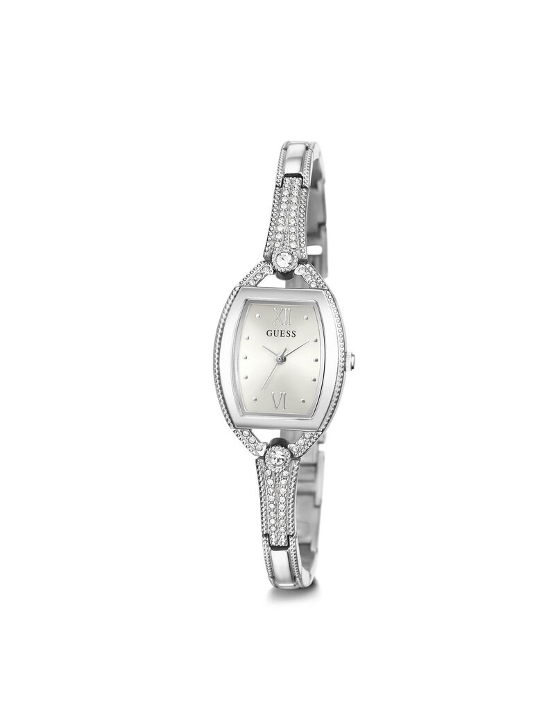 Silver Rhinestone Watch