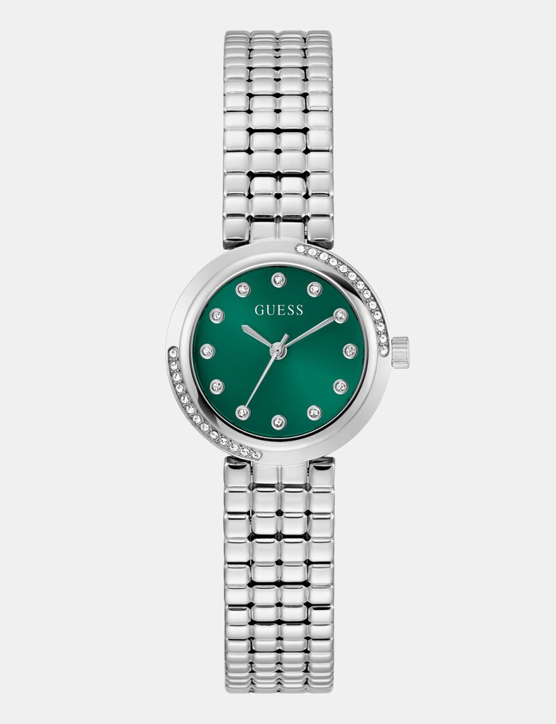 Ladies Silver Tone Analog Watch