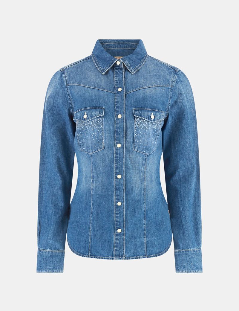 Slim Fit Denim Shirt