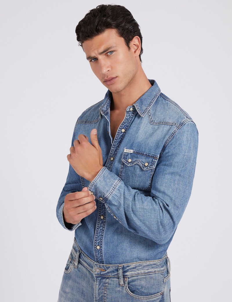 Regular Fit Denim Shirt