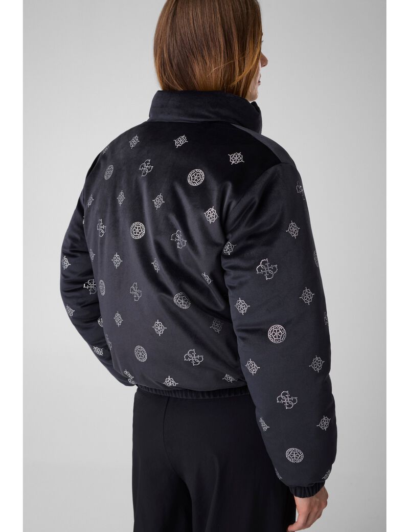 جيس amalia allover peony puffer jacket