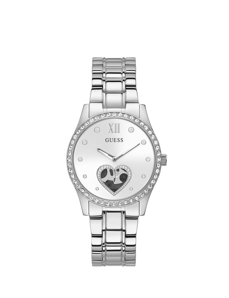 Heart Crystal Analog Watch