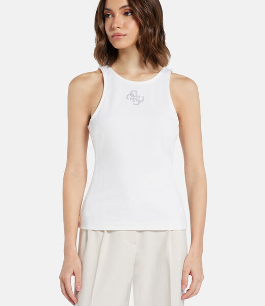 Front logo tank top