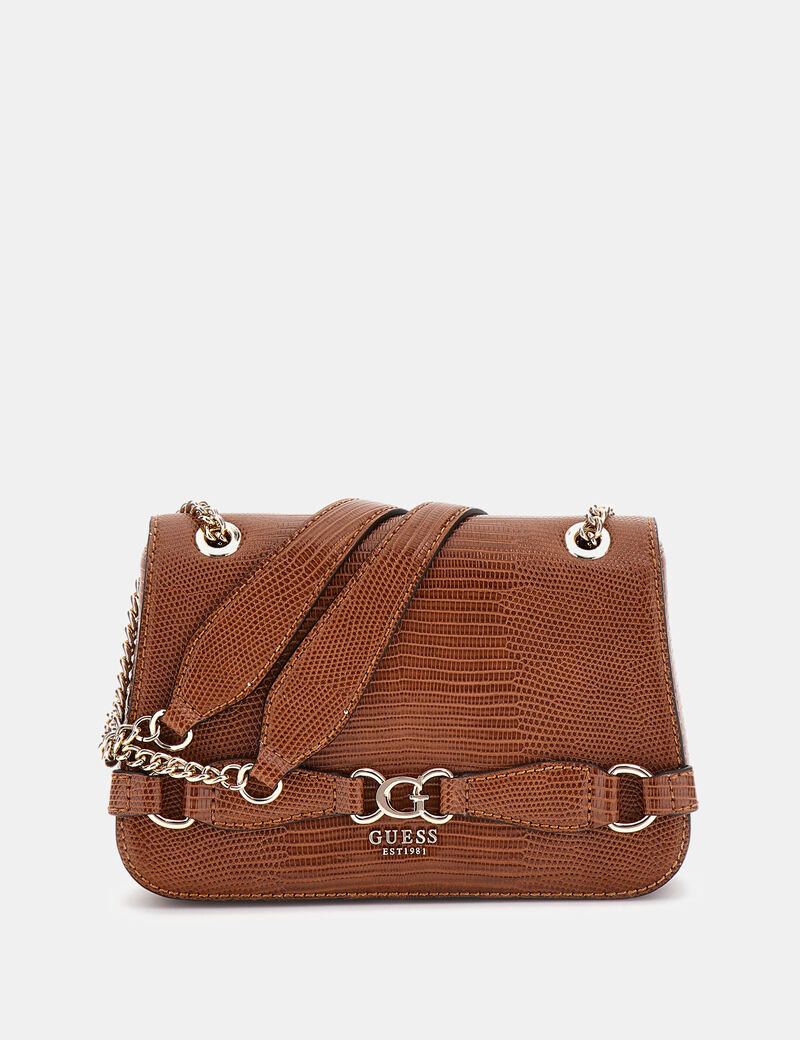 Arlena python-print crossbody
