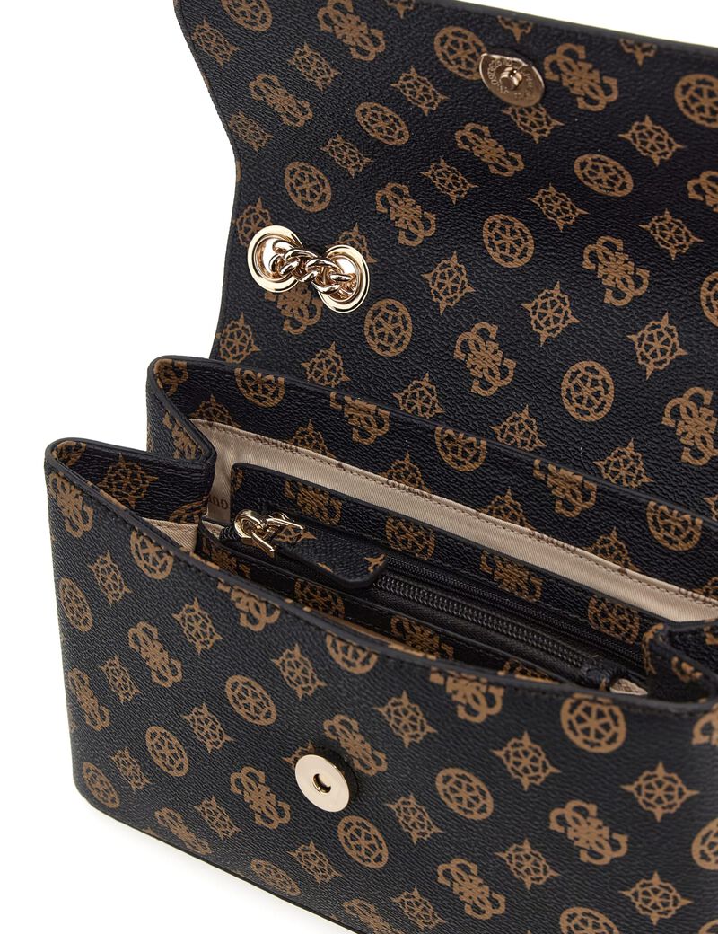 حقيبة كروس دارينا صغيرة بشعار 4G والفاوانيا