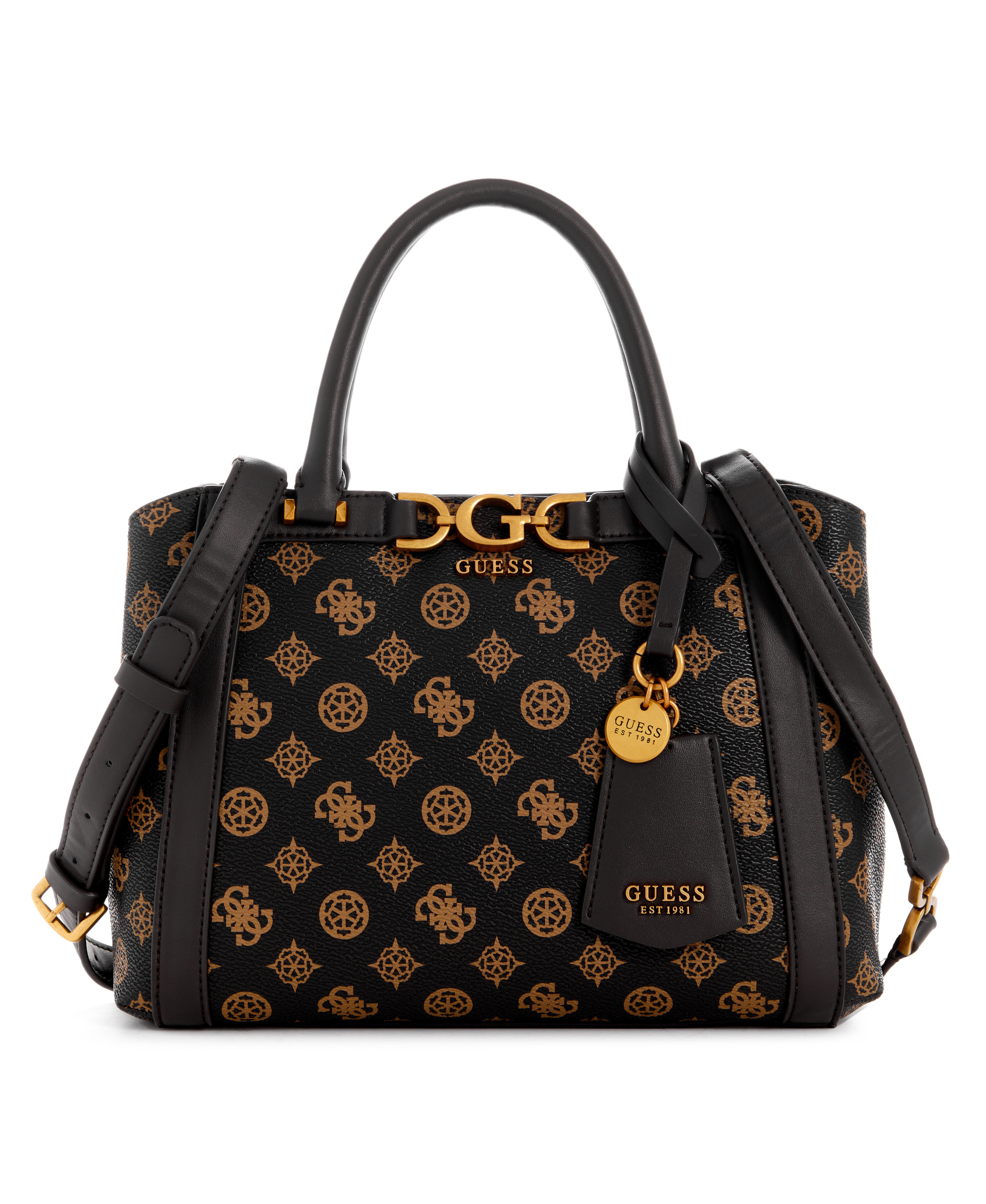 Shop GUESS Online Dagan 4g peony handbag
