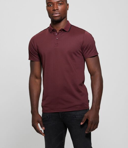 Logo bands polo shirt