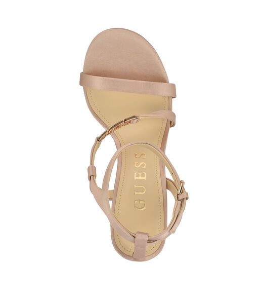 Lucier satin single sole sandals