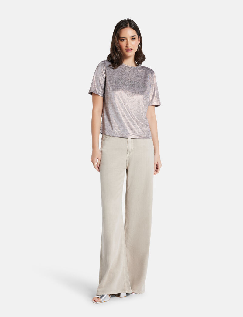 Speranza logo metallic top