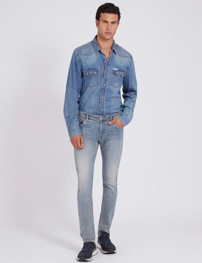 Regular Fit Denim Shirt