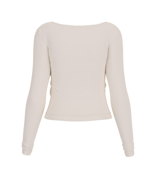 Francie long sleeve knit top