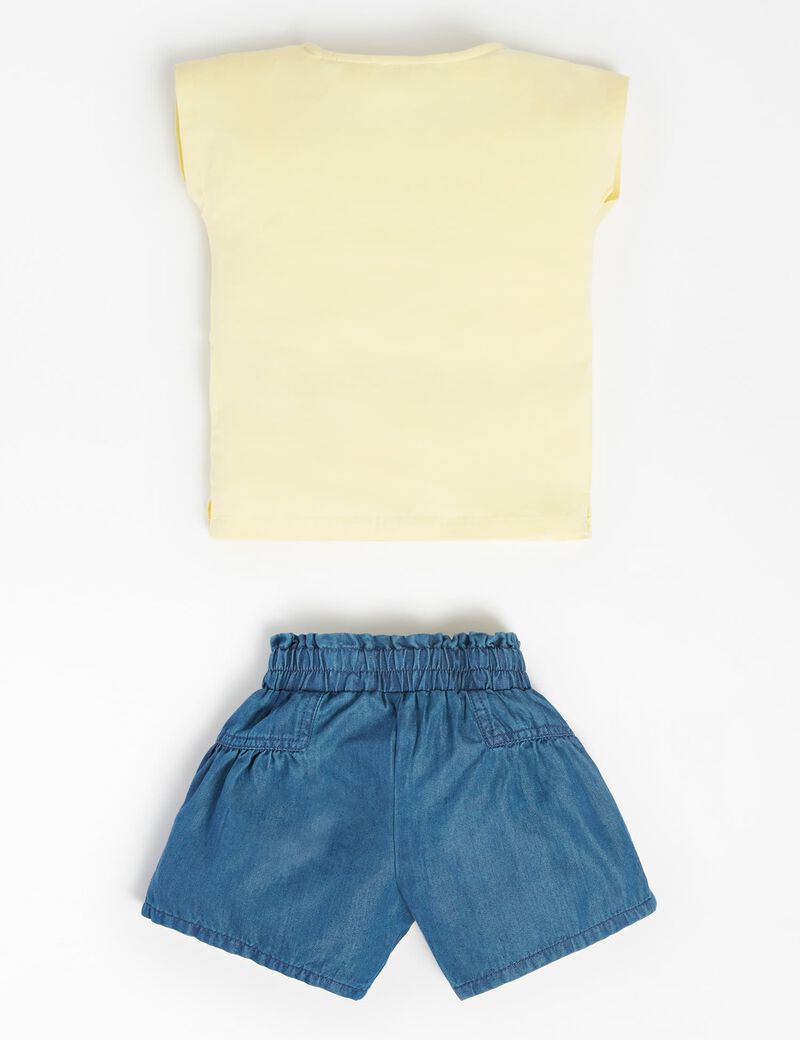 T-Shirt And Shorts Set