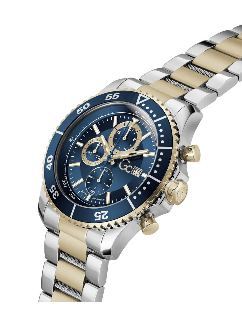 guess gc speedracer chrono metal