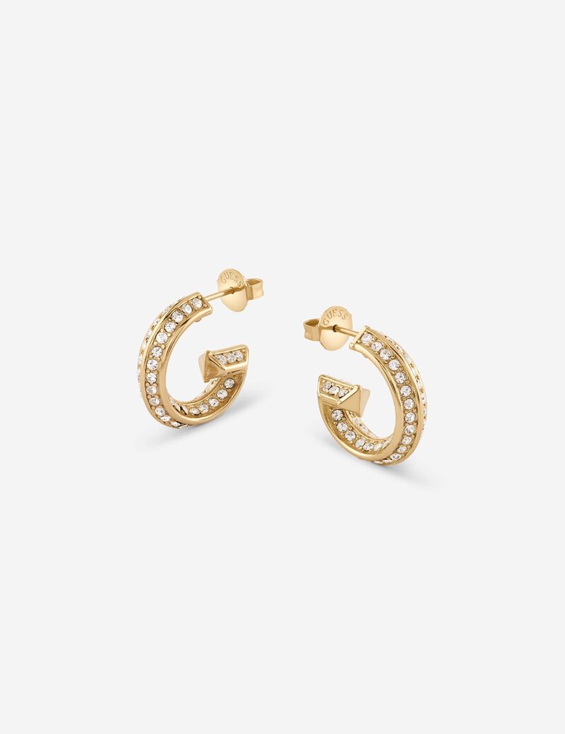 guess g crystal earrings