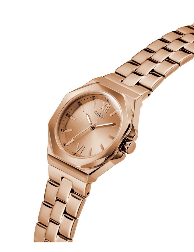 Ladies Rose Gold Tone Analog Watch