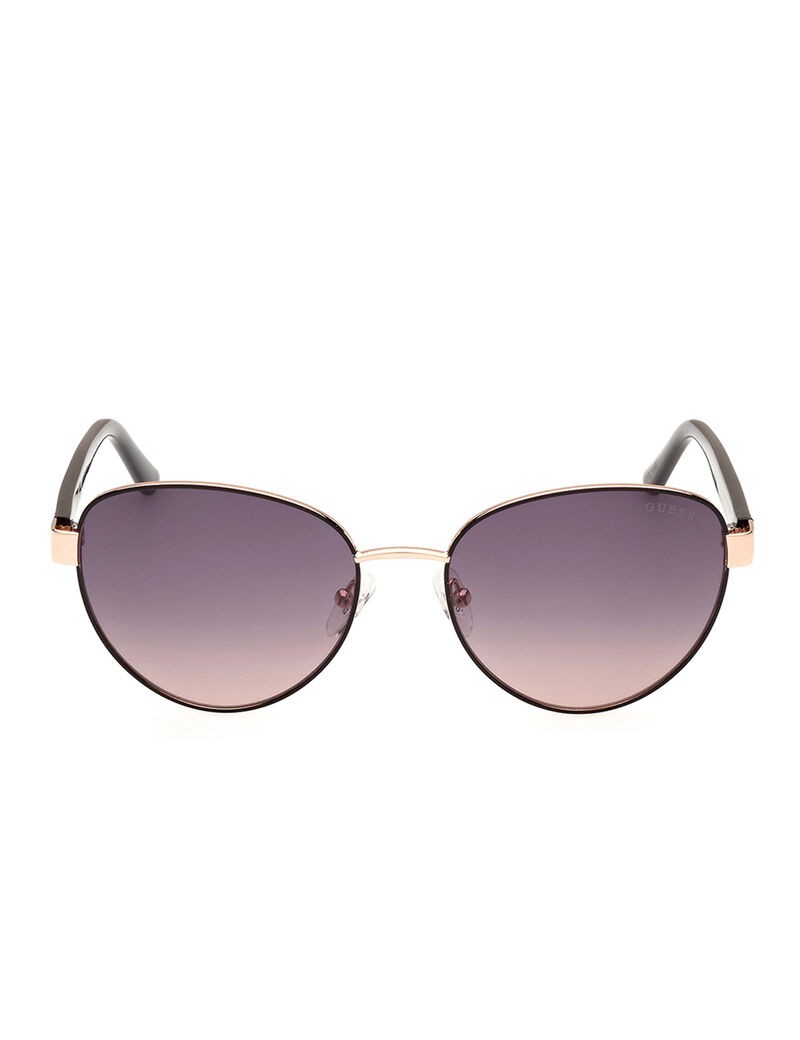 Round Full Rim Sunglasses