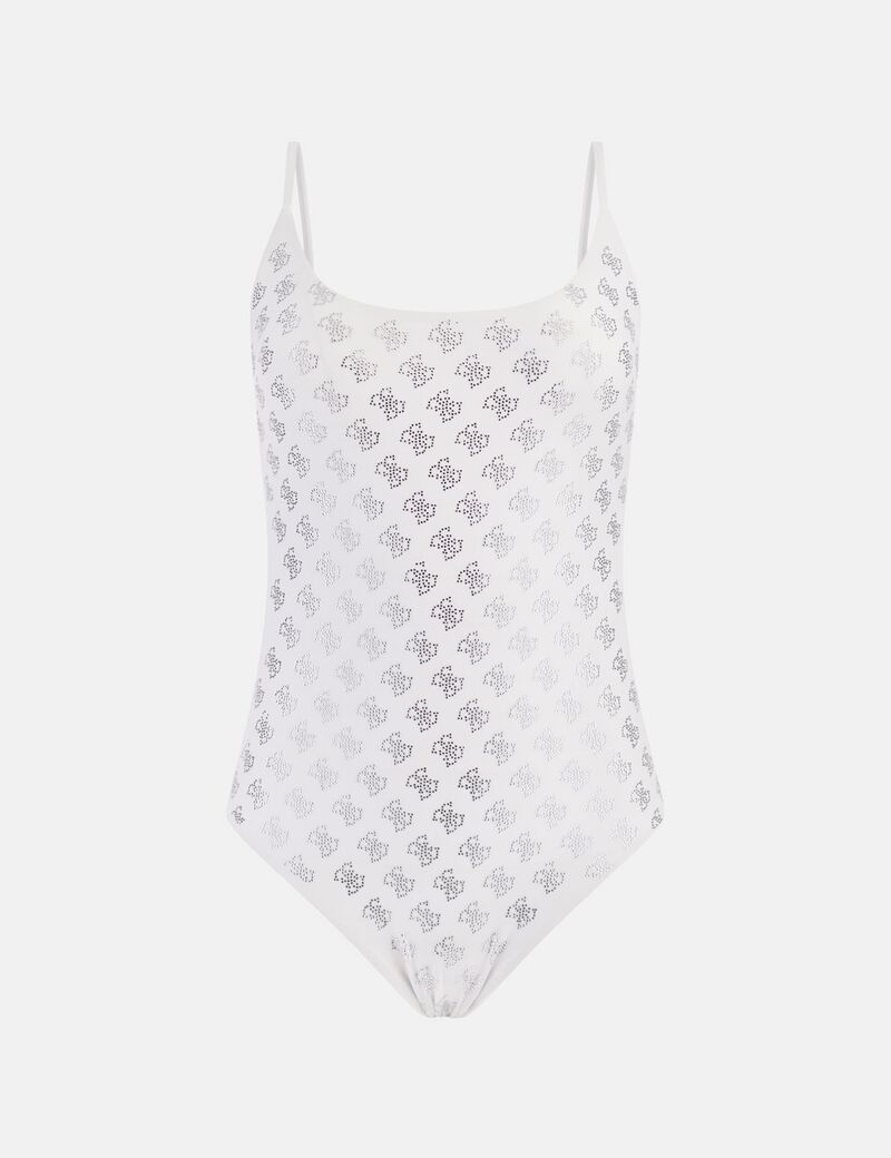 4G Logo one-piece swimsuit