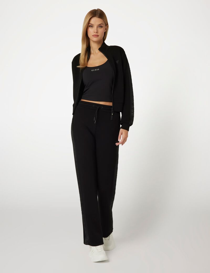 Front zip sweatshirt