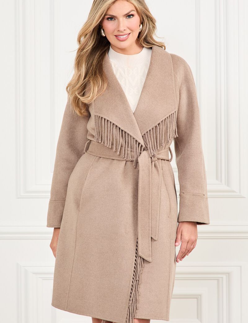 Marciano wool blend coat