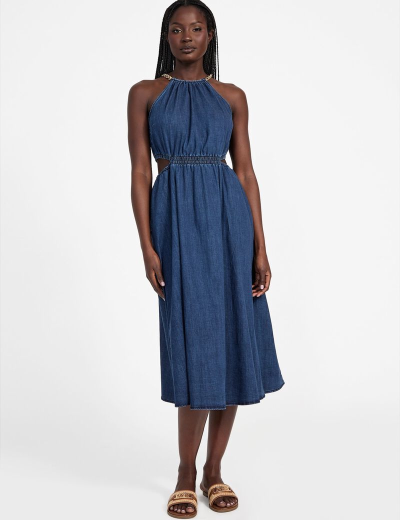 جيس isabel chambray maxi dress