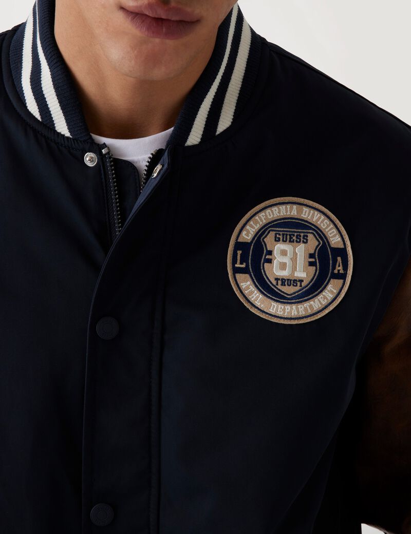 Twill college jacket