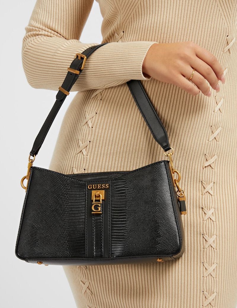 Ginevra python-print shoulder bag