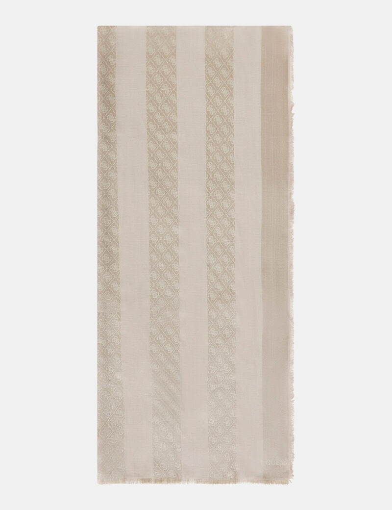 4G Jacquard Scarf