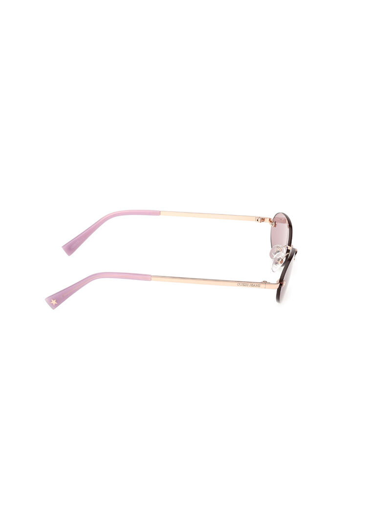 Iris oval metal sunglasses