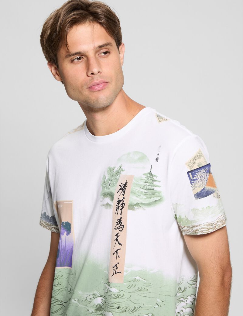 All over printed T-shirt