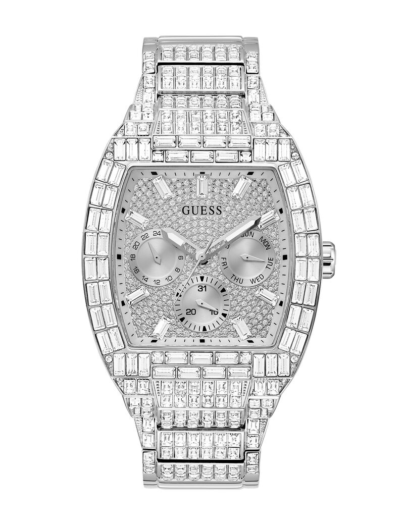 Silver Tone Multi-function Watch