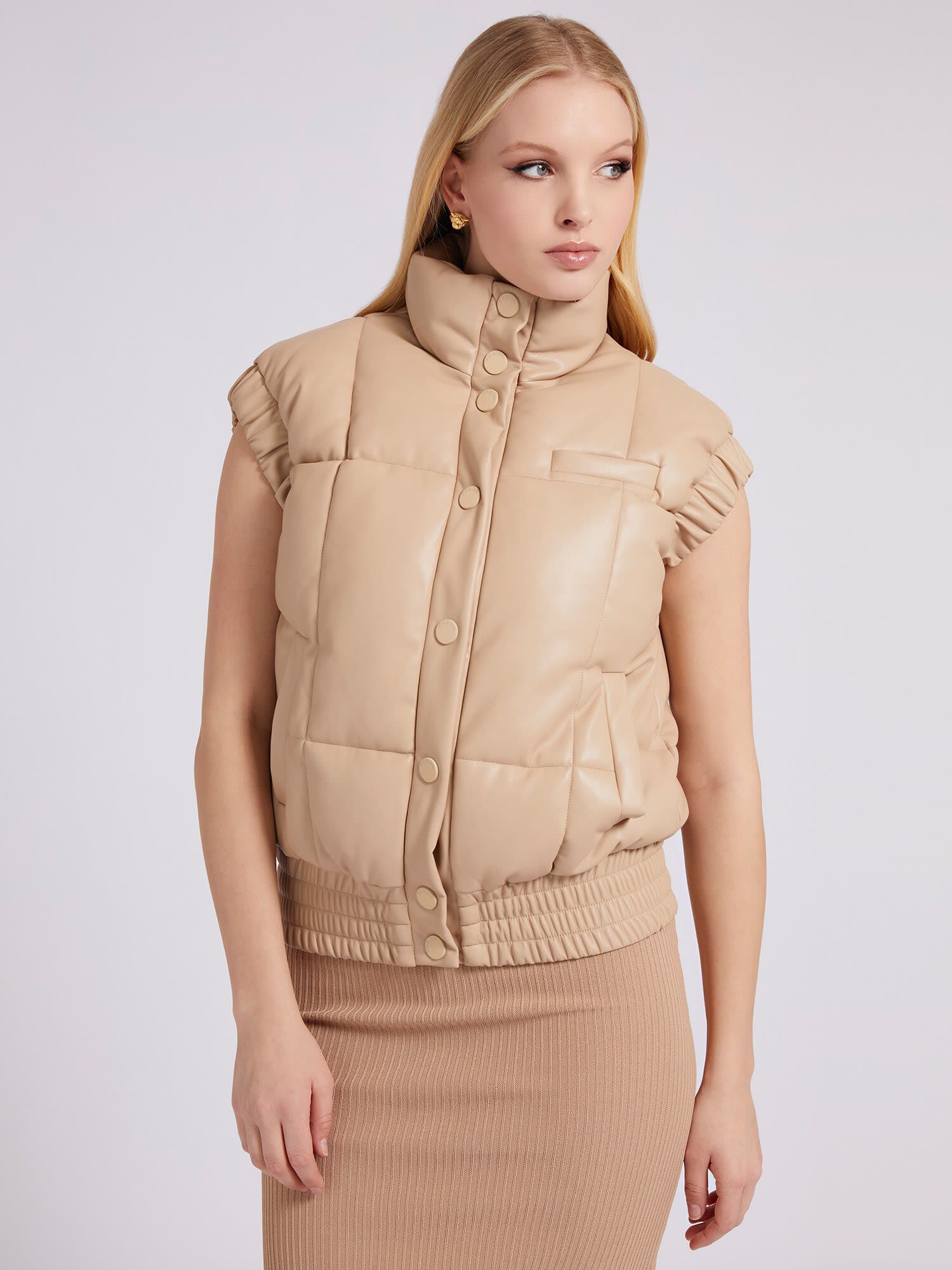 Guess best sale vest womens