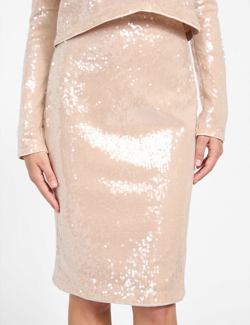 جيس sequins skirt