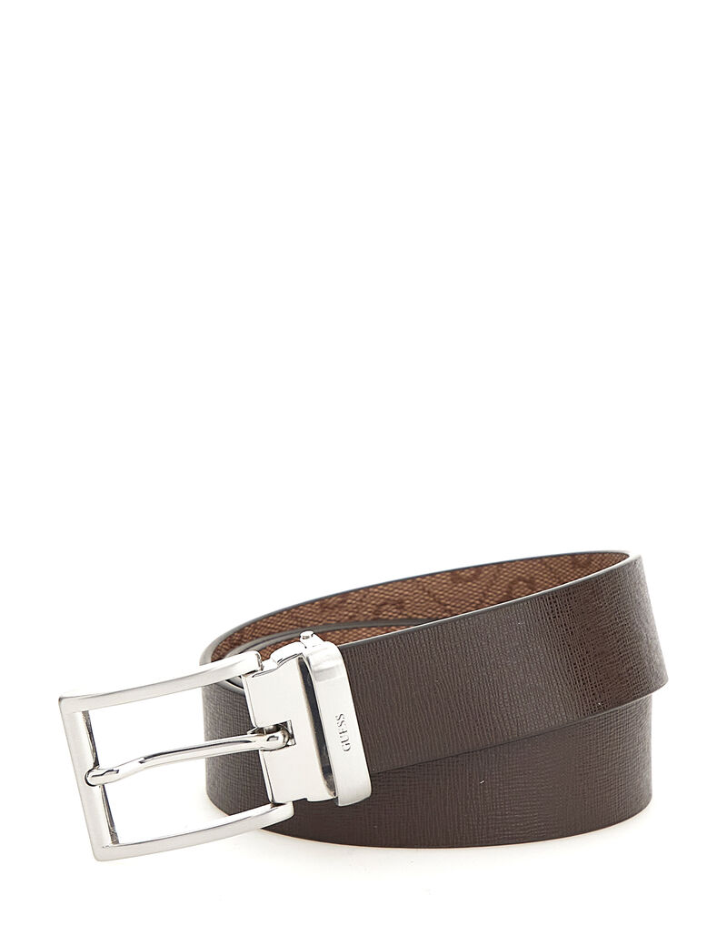 Classic reversible mens belt
