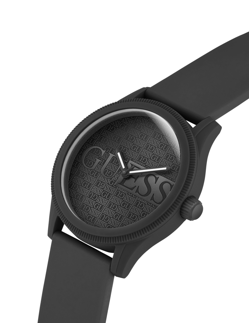 Mens Black Analog Watch