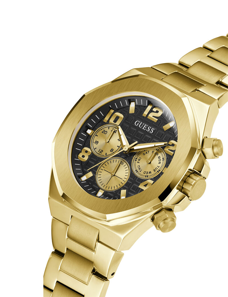 Gold Tone Analog Watch