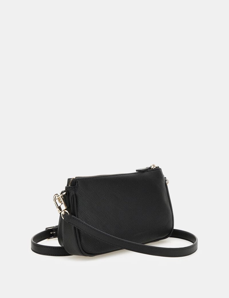 Noelle Saffiano Mini Crossbody Bag