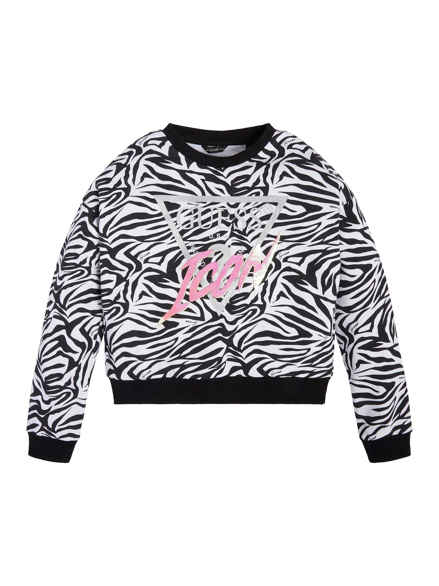 Guess icon logo sweatshirt online